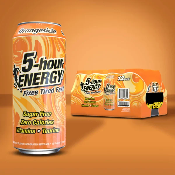 OrangeSicle Flavor 5-hour ENERGY Drink 12-pack