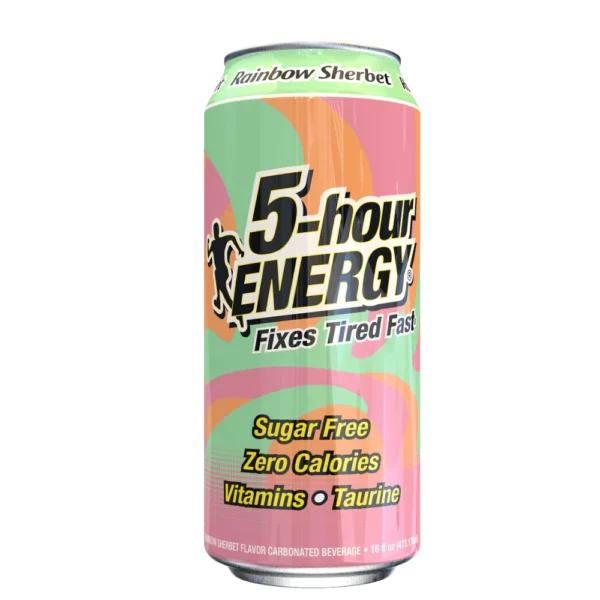 Frame_2_5 Rainbow Sherbet Flavor 5-hour ENERGY Drink 12-pack