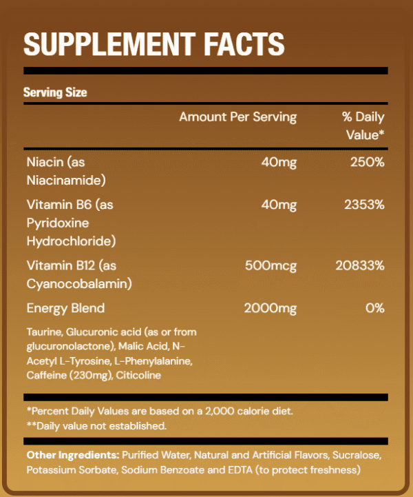 Gingerbread Snap Flavor - Shots