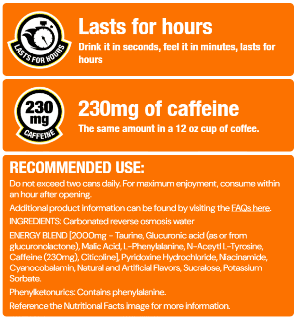 OrangeSicle Flavor 5-hour ENERGY Drink 12-pack