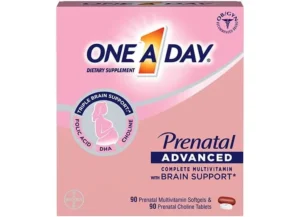 prenatal-advanced-detail-box One A Day? Prenatal Advanced Complete Multivitamin with Brain Support